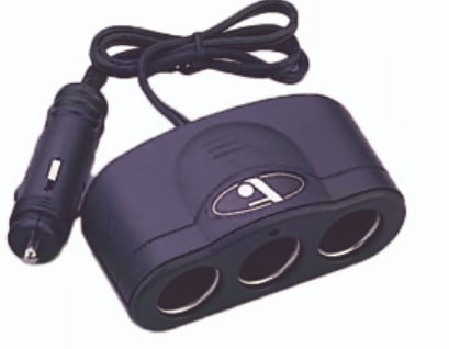 Strømuttak Trippel m/Kabel