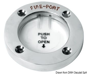 Fire Port Polert AISI 316