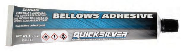 Quicksilver Bellows Adhesive Lim til Belg