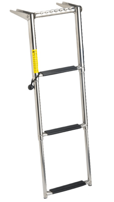 Garelick Badestige for plattform 3-Trinn Teleskop