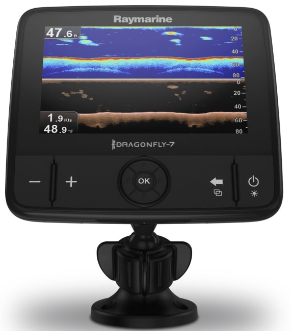 Raymarine Dragonfly 7" Pro m/CPT-DVS u/kart