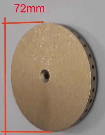 Texhimpex Flammespreder 72mm for XL, Classic, Mastergrill