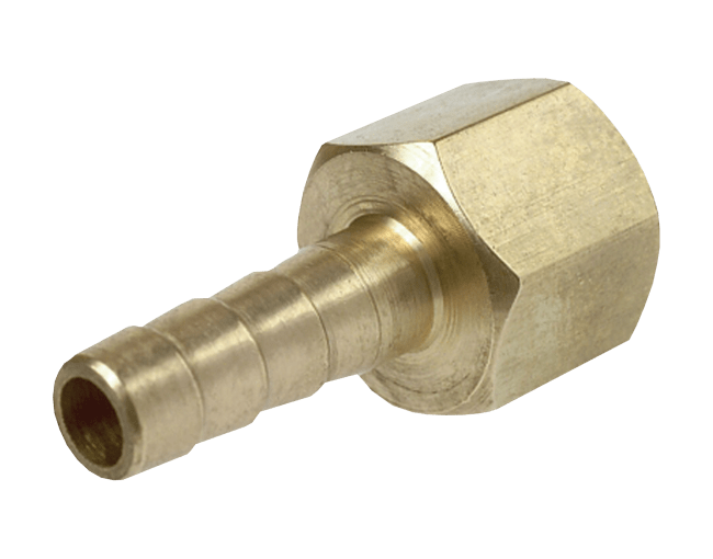 Gaslox Slangenippel m/Innv.gj. 10mm - Rp3/8” 2pk