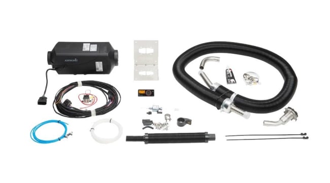 Eberspacher M2 D4R 12V m/eksossett og EasyStart Pro