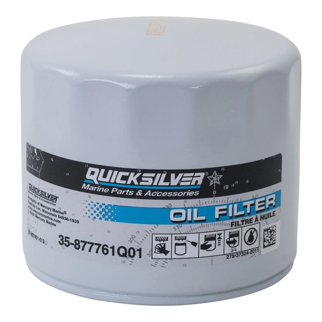 Quicksilver Oljefilter til Mercury/Mariner 75-115hk og 150hk EFI
