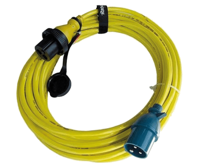 Ratio landstrømkabel P16 3x2,5mm gul