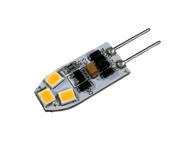 Nautilight Lyspære G4 6LED Varmhvit 0,8W 12/24V