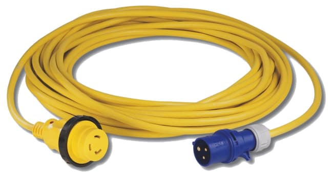 Landstrømskabel NEMA Marinco 3x2,5mm2 16A