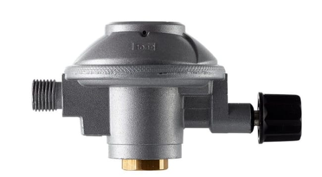 Regulator for gassboks m/Skrukobling 1/4” LH tilkobling