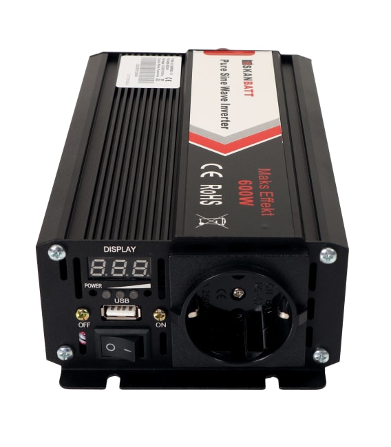 Inverter 12V 600W (1200W) Ren Sinus