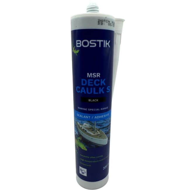 Simson Natemasse MSR S Deck Caulk Silikon Sort 290ml