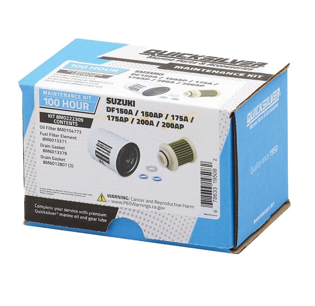 Quicksilver Suzuki 100 timer Servicekit  DF150A-200A