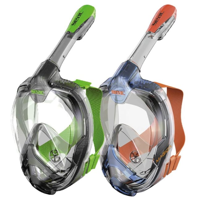 Dykkermaske Helmaske Snorkling MAGICA L/XL Voksen