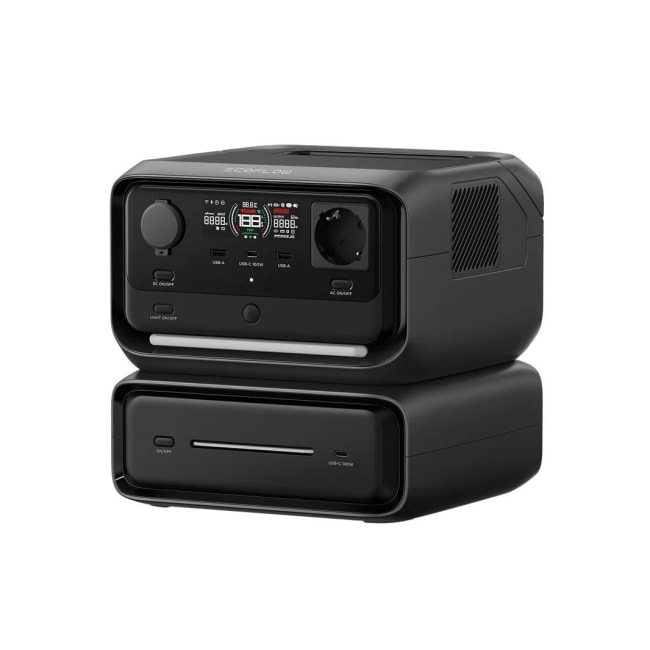 EcoFlow River 3 Max bærbar kraftstasjon 600W/572Wh