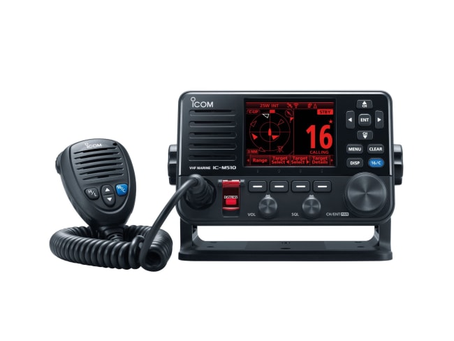 Icom IC-M510E EVO 55 DSC VHF Marine Radio med WIFI & AIS
