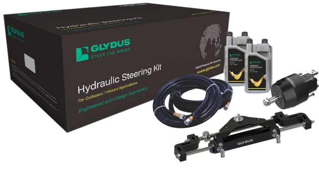 Glydus hydraulisk styring utenbordsmotor inntil 175 HK