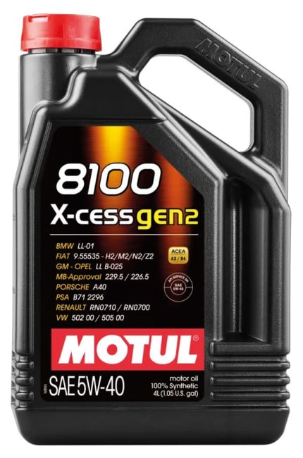 Motul Motorolje 5W-40 syntetisk