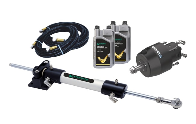 Glydus Hydraulisk innenbordsstyring for ror pakke 1