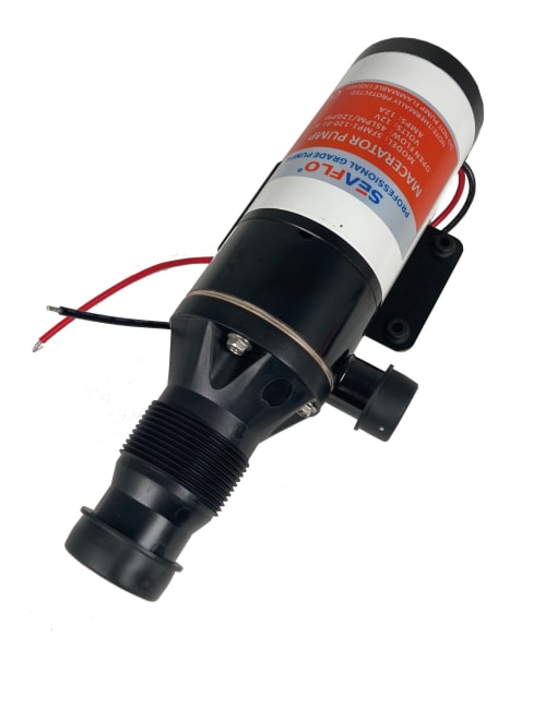 Seaflo Septikkvernpumpe 12V uttak høyre
