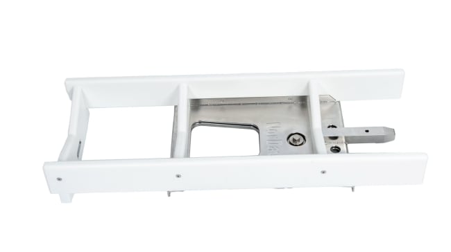 NorDav H Swivel Davit, syrefast stål hvit