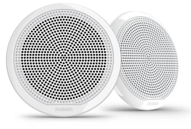 Fusion Marine EL høyttalere 2 stk 6,5" 80W hvit