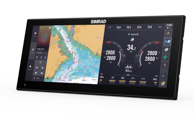 Simrad NSX 3012UW Ultrawide 12" m/Active Imaging giver