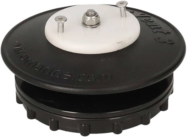 Stopgull Kalesjeventil m/feste for Måkejager