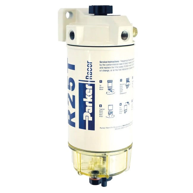 Racor 245R Diesel vannutskillerfilter 170 L/Time