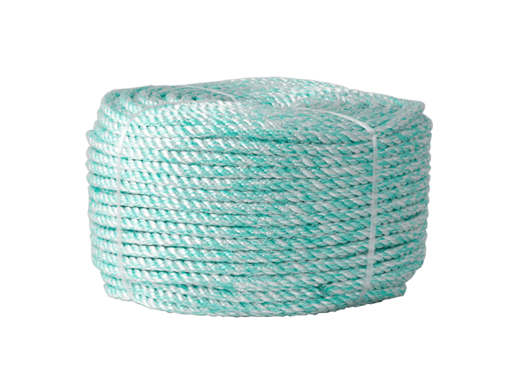 Teinetau 8mm 110m Grønn/hvit