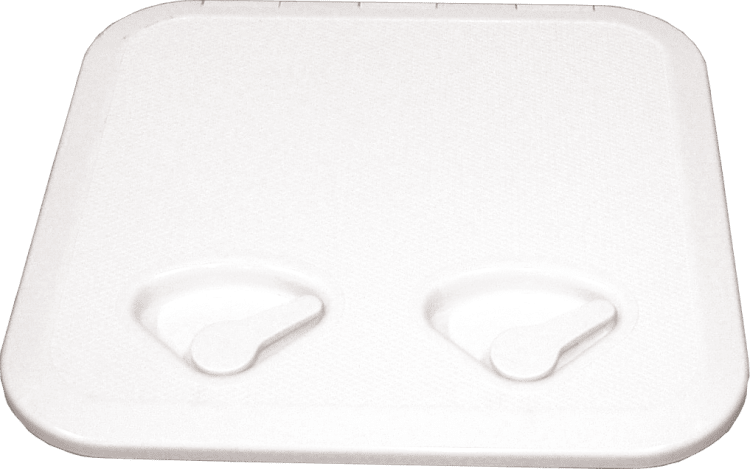 ABS-Luke 370x375mm Hvit Kraftig