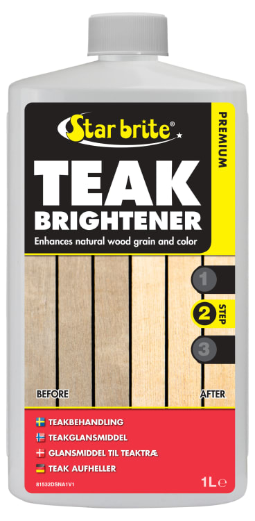 Star Brite Premium Teak Brightener - Step 2
