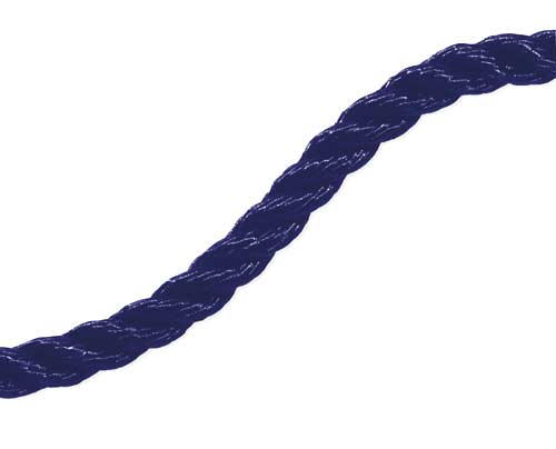 Rapallo fortøyningsline blå m/plastkause