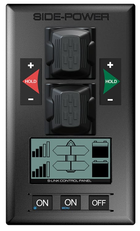 Sidepower S-Link dobbel joystick med fartskontroll