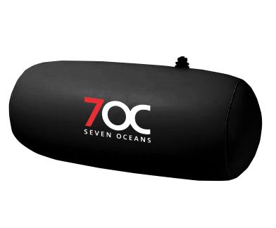 7OC Sittepute for gummibåt 30X70
