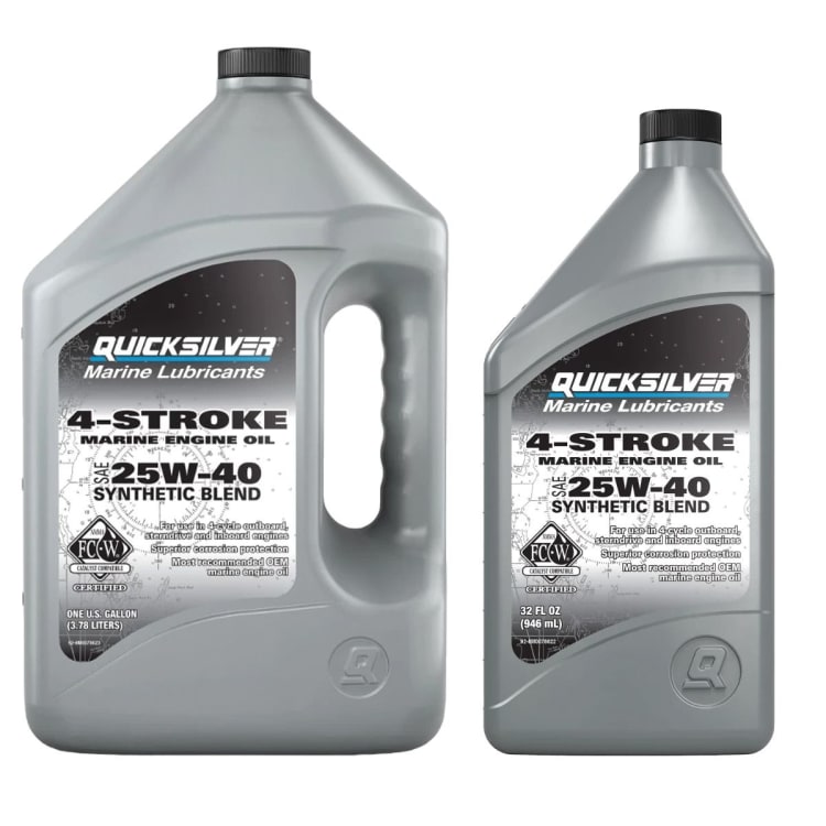 Quicksilver 25W40 Halvsyntetisk