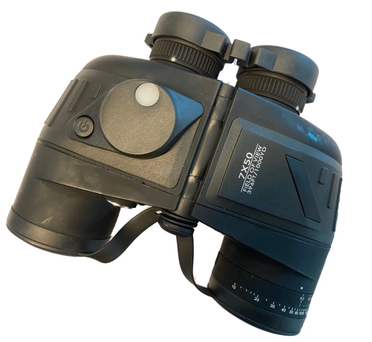 Vanntett marinekikkert 7x50 med kompass