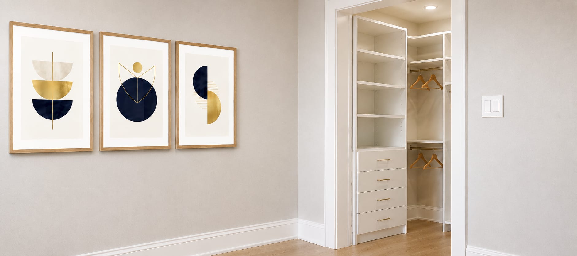 How to Maximize Space in a Small Walk-in Closet
