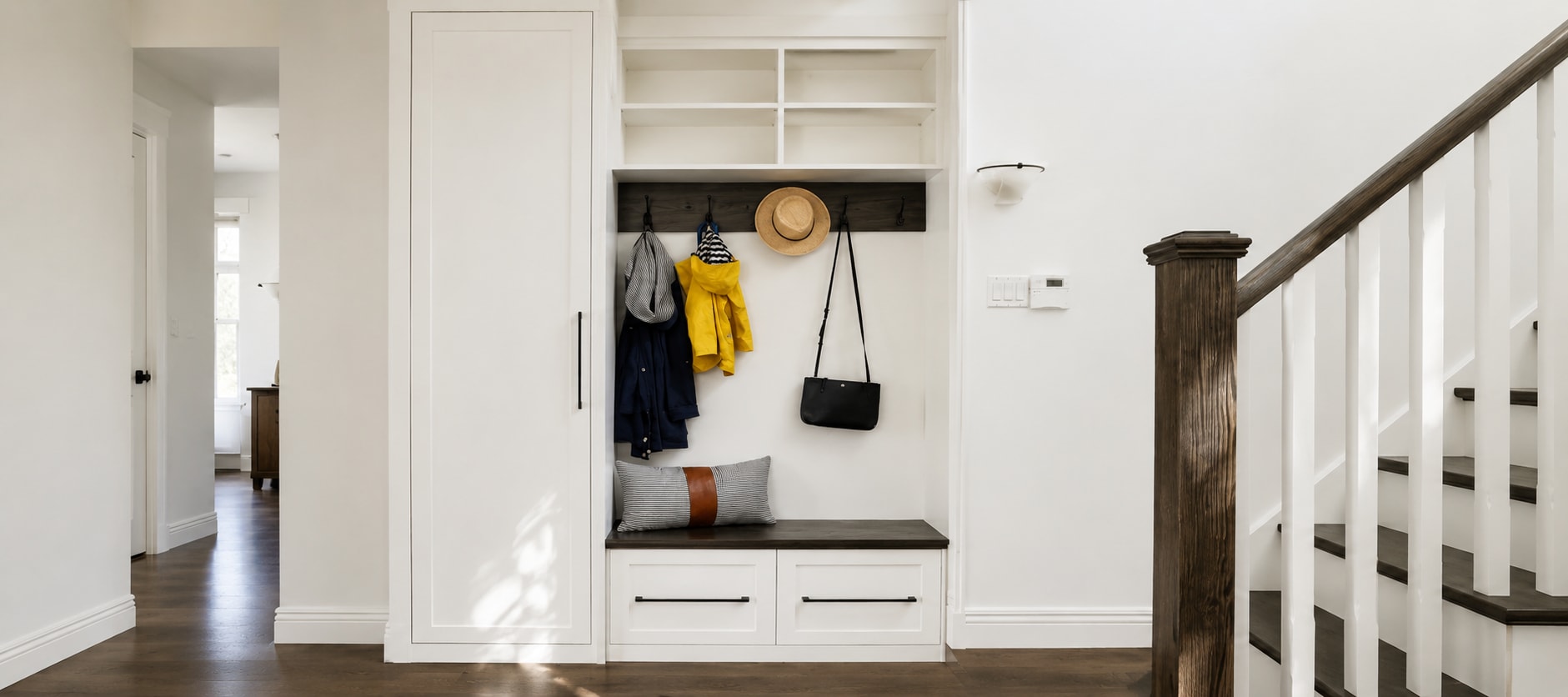 Mudroom & Laundry Room Storage Ideas That Tame the Chaos