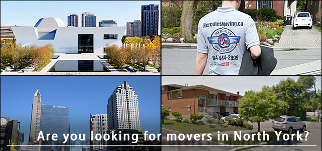 Hercules Movers in North York City of Toronto