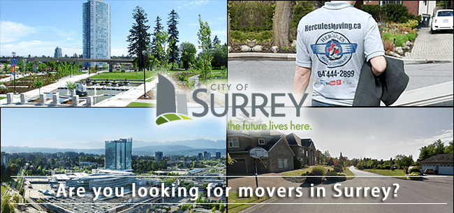 Surrey movers in British Columbia