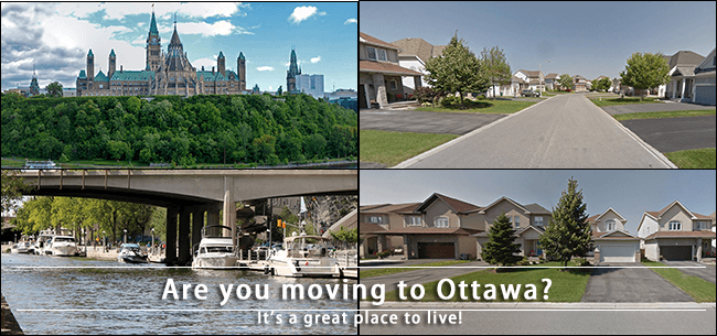 Moving from Toronto to Ottawa to live in