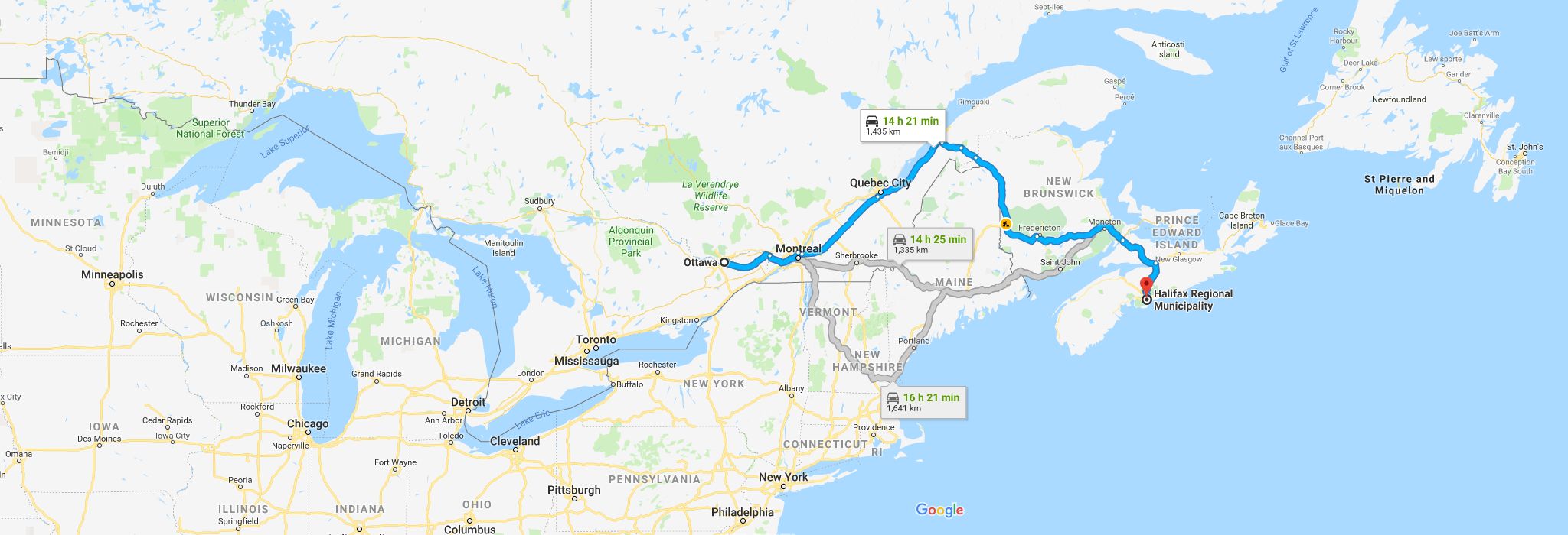 Moving From Ottawa To Halifax Hercules Moving Company   Map Moving From Ottawa To Halifax F63f254511 