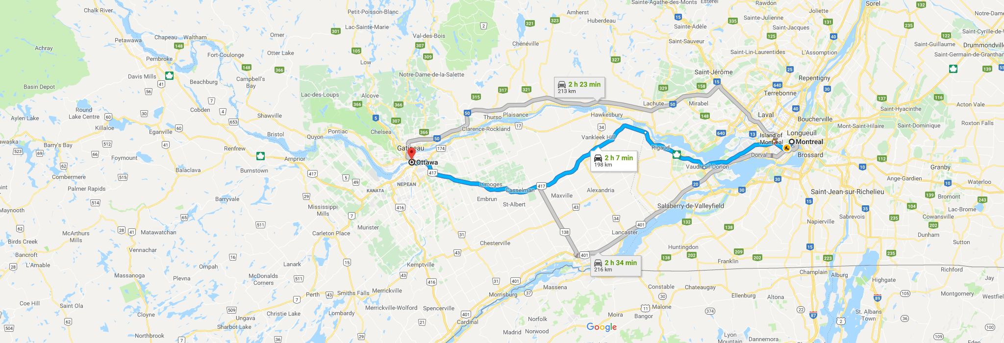 Moving From Montreal To Ottawa Hercules Moving Company   Map Moving From Montreal To Ottawa Ac4420a59f 