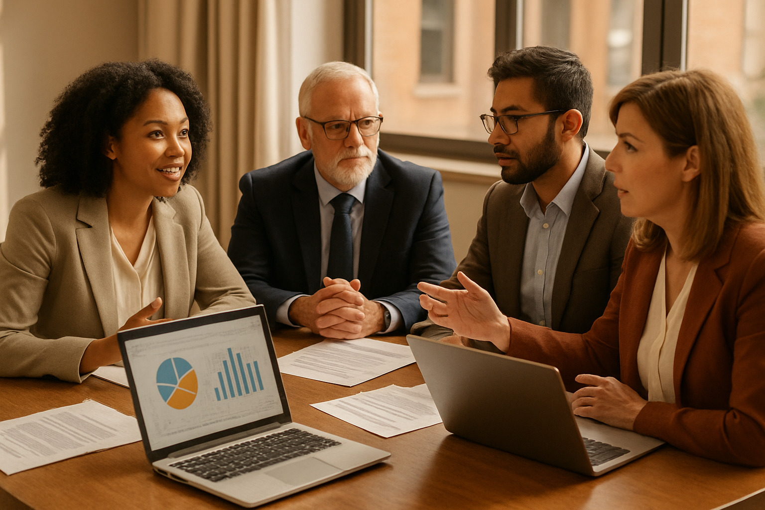 Professionals collaborating on effective divorce settlement strategies