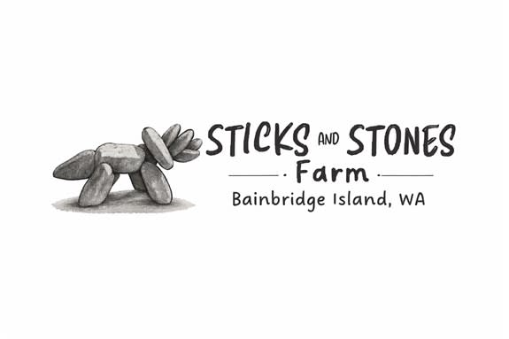 Sticks and Stones Farm:  Stone Sculptures