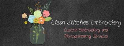 Clean Stitches Embroidery