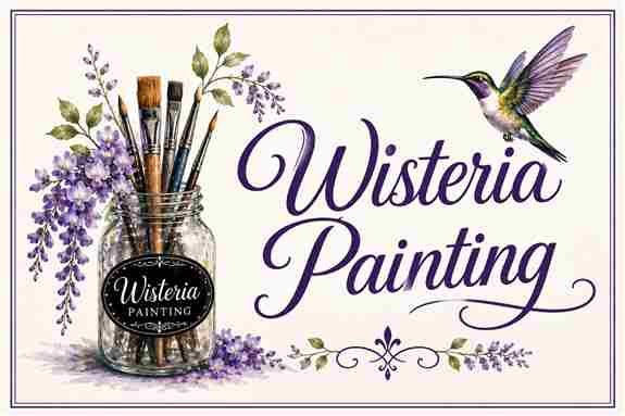 Wisteria Painting