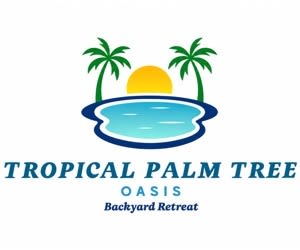 Tropical Palm Tree Oasis