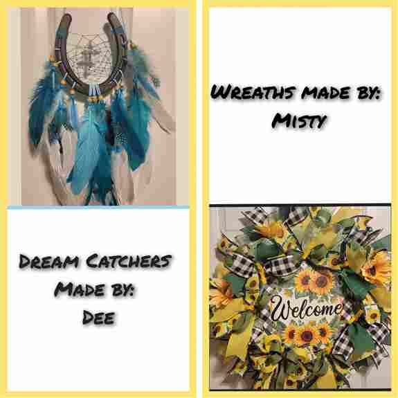All about "Feathers & Wreaths"