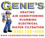 Gene’s Refrigeration Heating & Air Conditioning, Plumbing & Electrical
